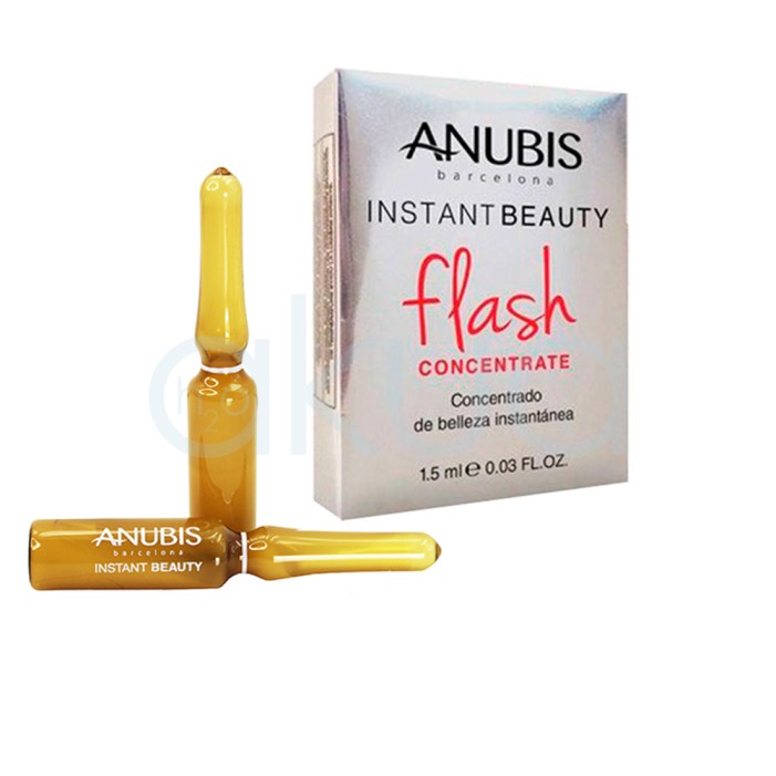 Beauty Flash Concentrate Line 2 ampollas * 1,5 ml Anubis