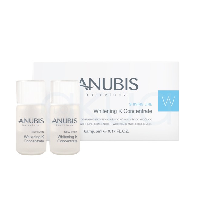 Concentrado Whitening K Concentrate Anubis 6 am. de 5 ml