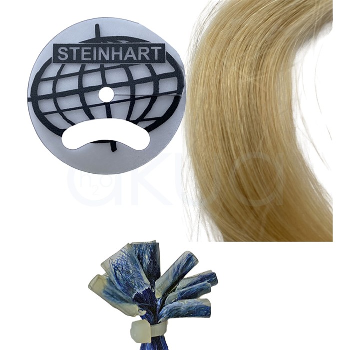 Extensiones Keratina 613 Pelo natural liso 50cm Steinhart 10Ud Outlet