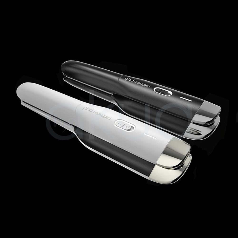 Plancha de viaje Unplugged White ghd