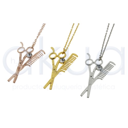 Collar con Tijera y Peine
