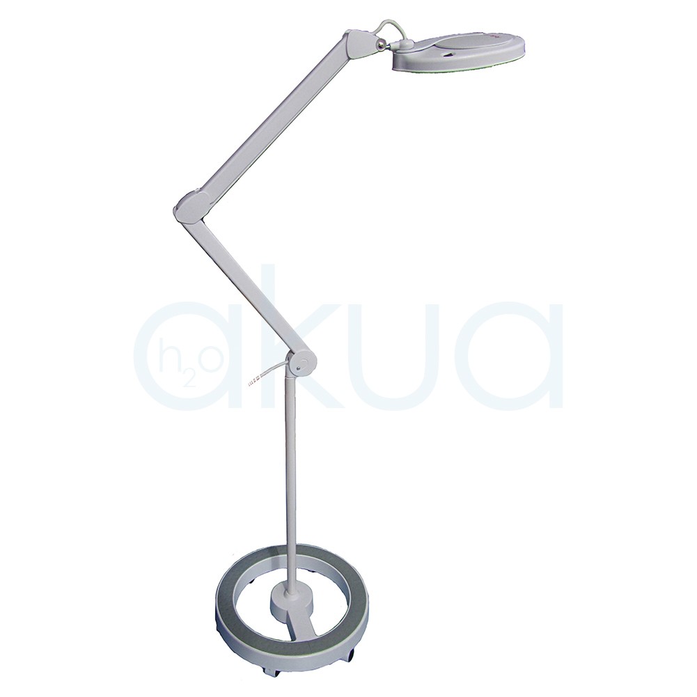 Lámpara LED de luz fría con lupa de 5 aumentos sin pie