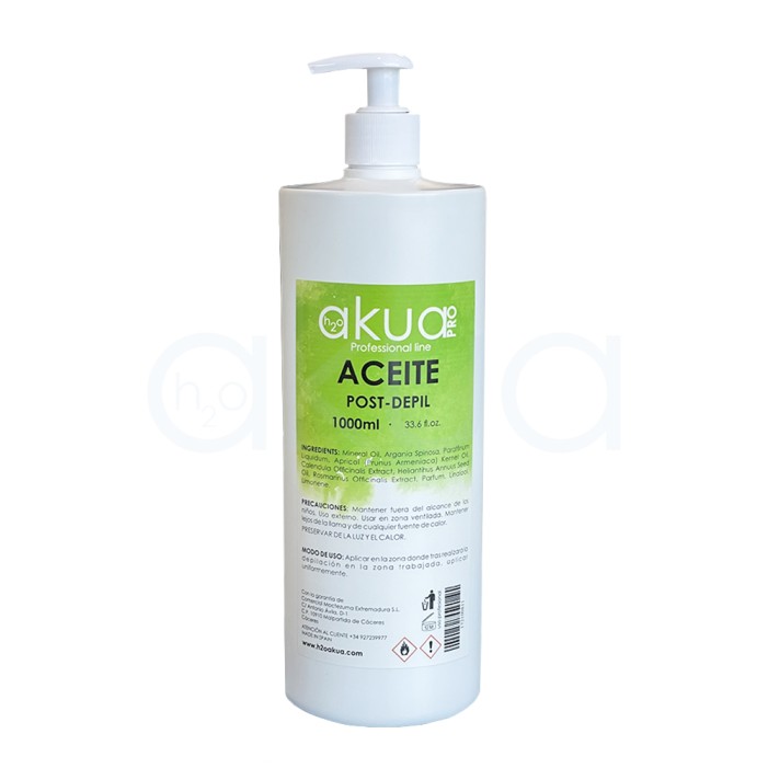 Aceite Post Depil H2oAkua 1000ML