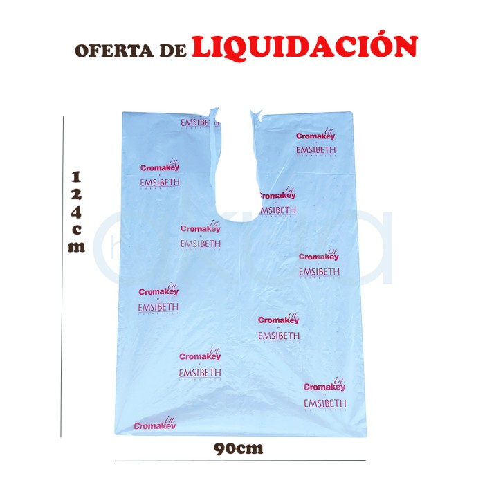 Capa desechable con publicidad 30 unid OUTLET