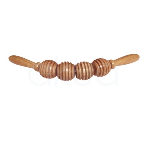 Rodillo curvo 4 esferas para maderoterapia H2oAkua
