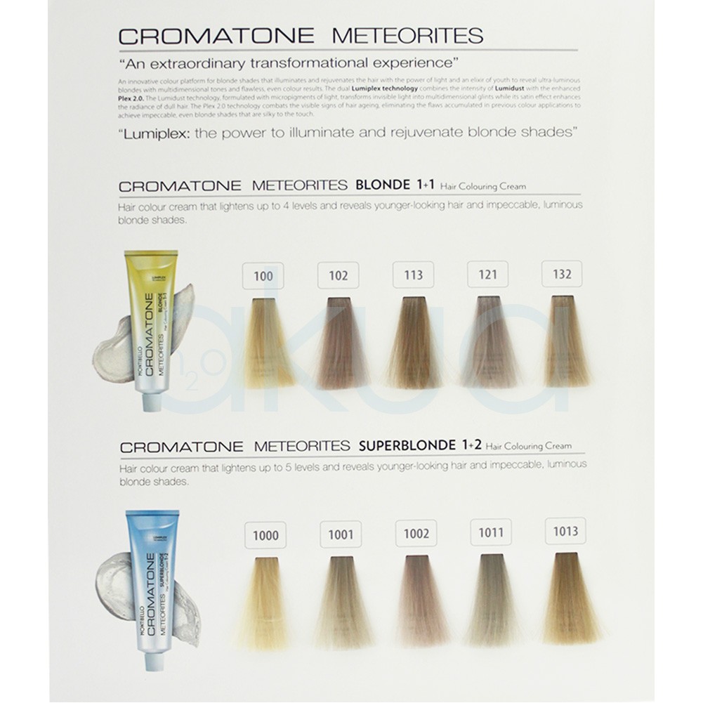 Tinte Cromatone Meteorites Montibello 60gr