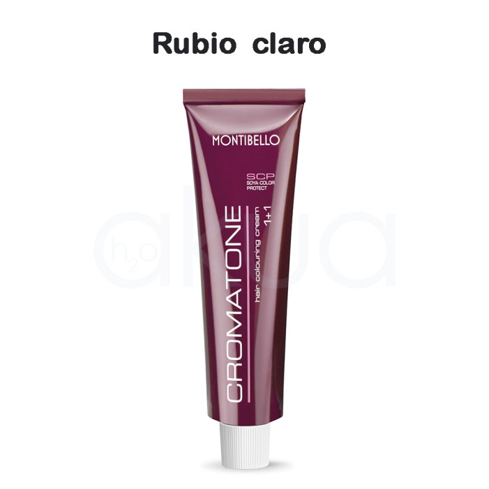 Tinte Cromatone Montibello gama Rubio claro 60gr