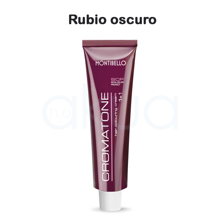 Tinte Cromatone Montibello gama Rubio oscuro 60gr