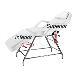 Repuesto Muelle Camilla estética 3 cuerpos