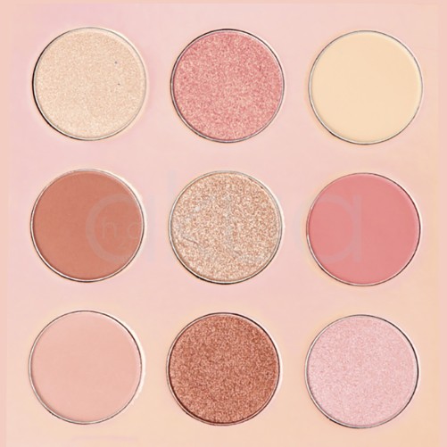 Paleta 9 sombras tonos suaves New Stage line