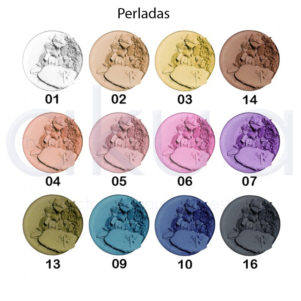 Paleta Sphere Eye Shadow Sombra Ojos Perlas 12 Ud. Stage