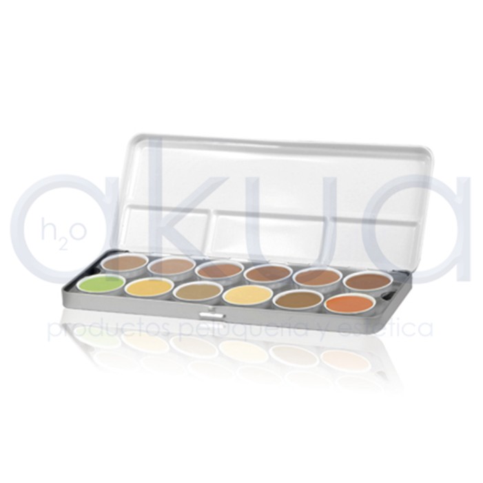 Paleta Make-Up maquillaje Stage 12 ud 