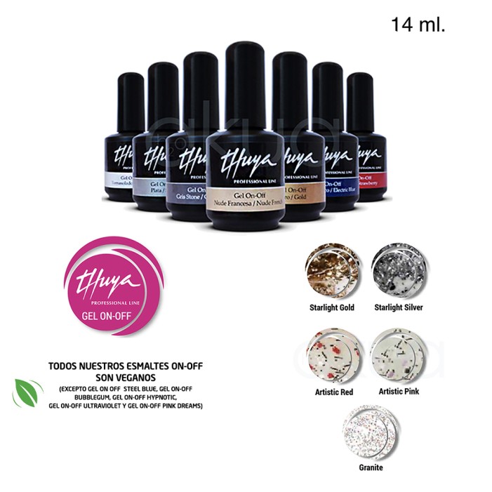 Esmalte semipermanente Granite-Starlight-Artistic Thuya On Off Color 14ml