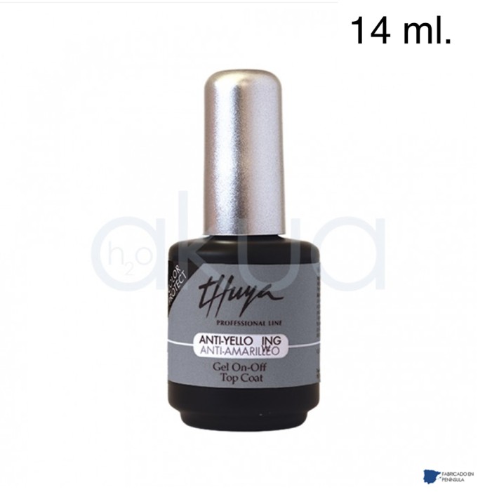 Esmalte semipermanente Top Coat Anti amarilleo 14 ml Thuya 