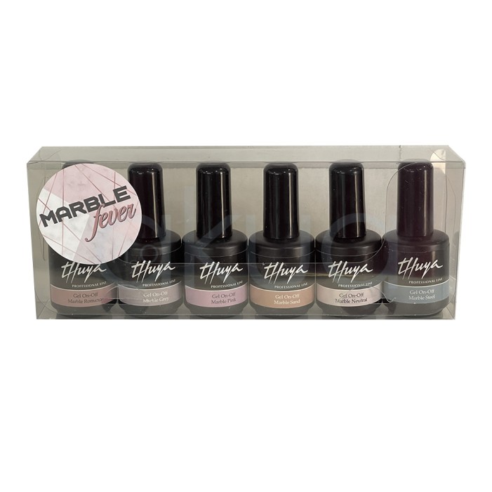 Kit Esmaltes semipermanente Marble Fever Thuya