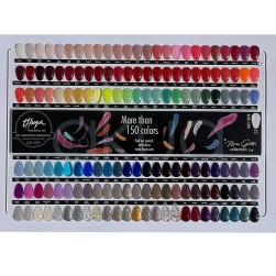 Muestrario colores uñas Thuya