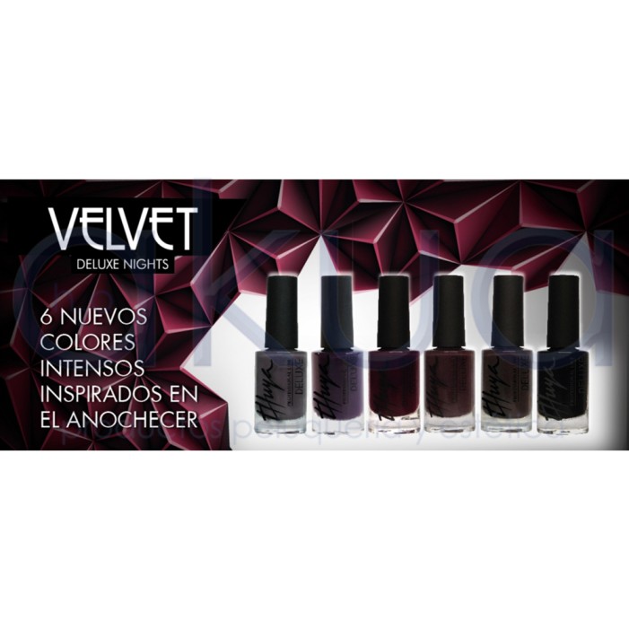 Kit Esmaltes Deluxe Velvet Thuya 