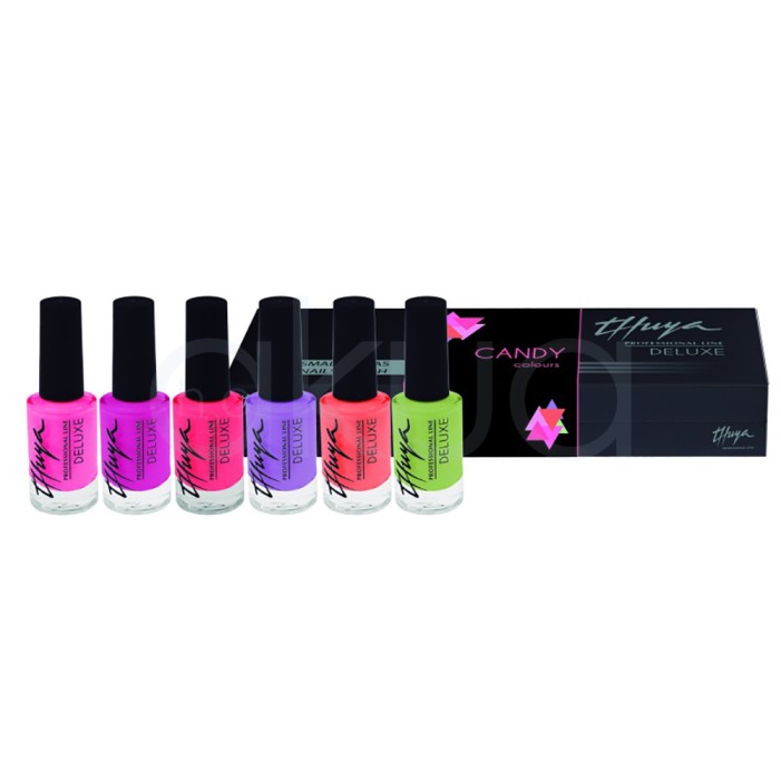 Kit Esmaltes Deluxe Candy Thuya