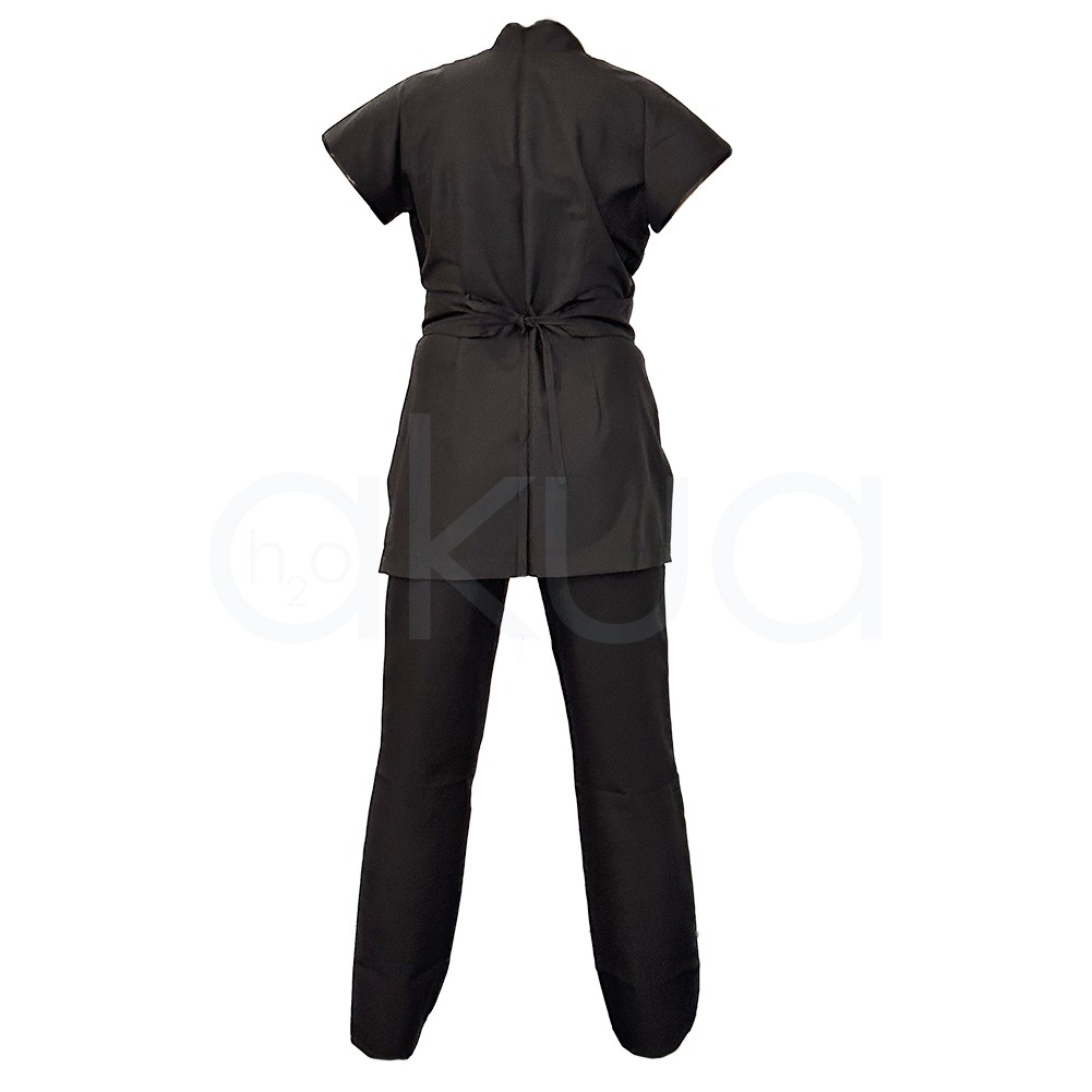 Kimono antibacteriano negro H2oAkua