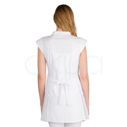 Estola cuello Mao Blanco Lacla