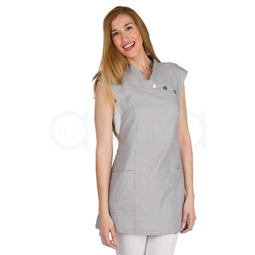 Estola cuello Mao Gris Lacla