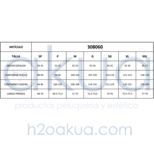 Chaleco Peluqueria / Estetica pinta labios