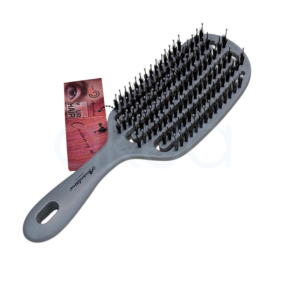 Expositor 12 Cepillo desenredante Goldbrush 100% Cerdas Jabali 