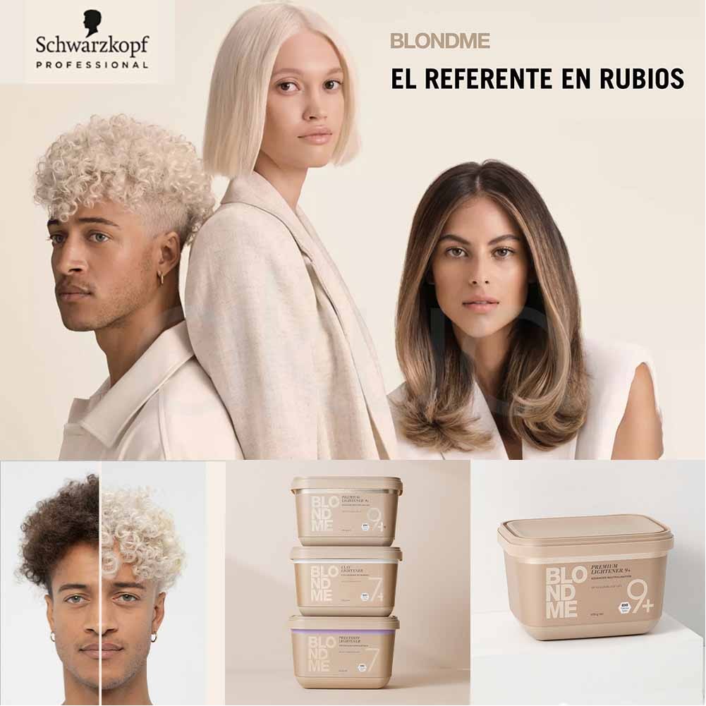 Decoloracion Premium Blondme Color 9+ Schwarzkopf 450gr