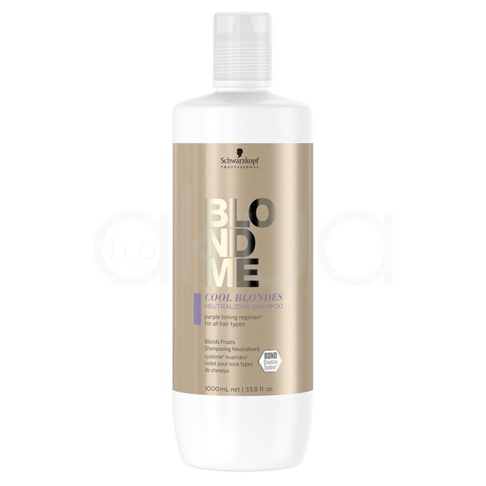 Champu Neutralizante Rubios frios Blondme 1000ml Schwarzkopf