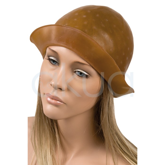 Gorro Mechas Easy Marron Caucho con Alas H2oAkua