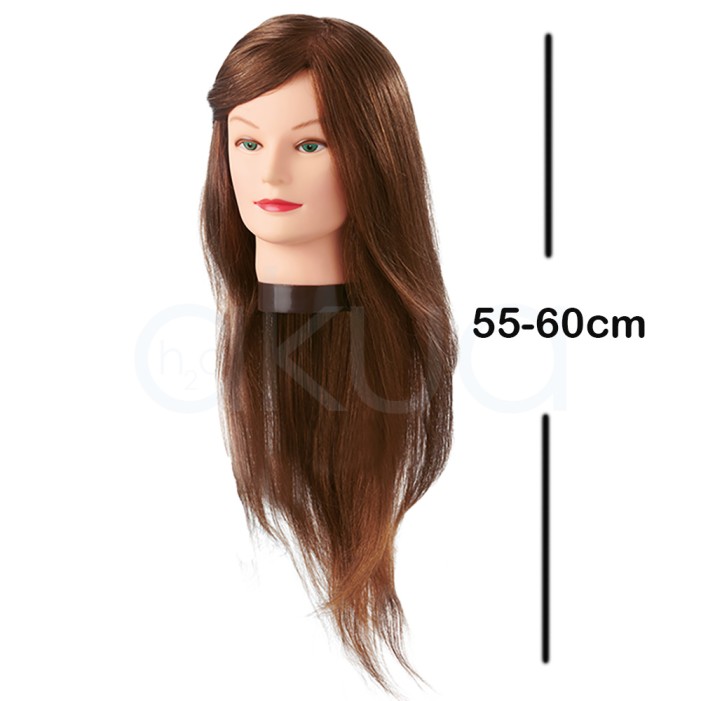 Maniqui Academia Daisy Pelo 55-60 cm 100% Natural