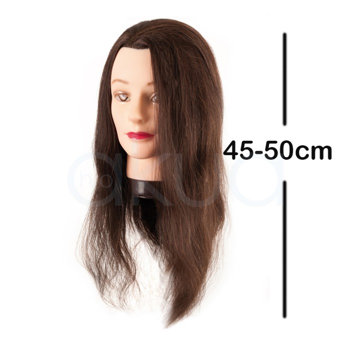 Maniqui Academia Pelo Natural Largo 45-50 cm H2oAkua