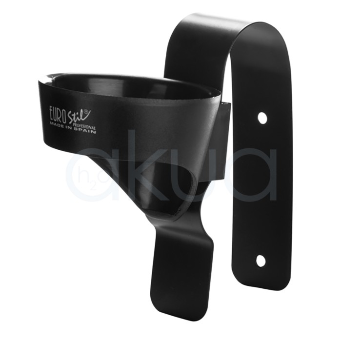 Portasecador negro para pared