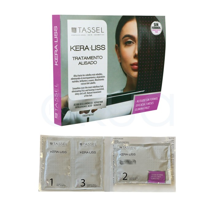 Tratamiento alisado Kera-liss + Acido Hialuronico Tassel