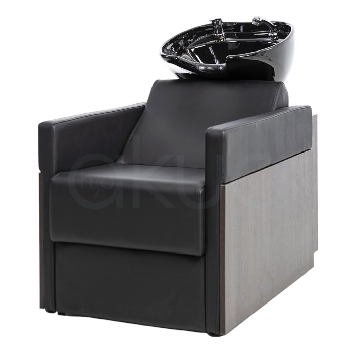 Lavacabezas Rustik negro H2oAkua