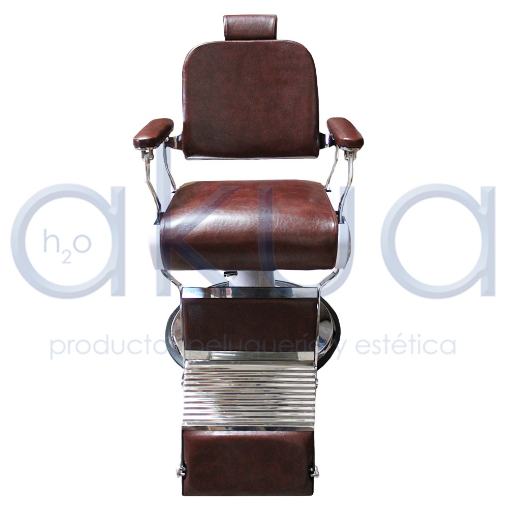 Sillon de  Barbero Retro Granate H2oakua