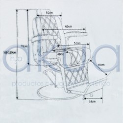 Sillon de Barbero Vigor H2oakua