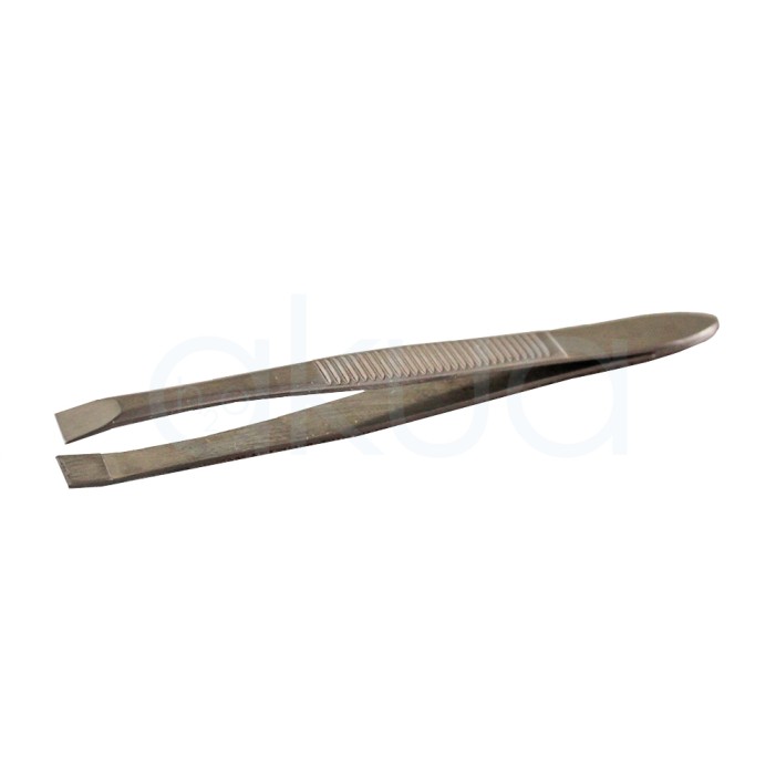 Pinza Depilar Punta recta Inoxidable 9cm OUTLET