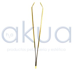 Pinza Depilar Dorada 9 cms Martora OUTLET
