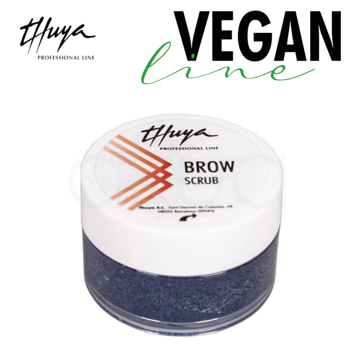 Exfoliante para cejas vegano Brow Scrub 15ml Thuya